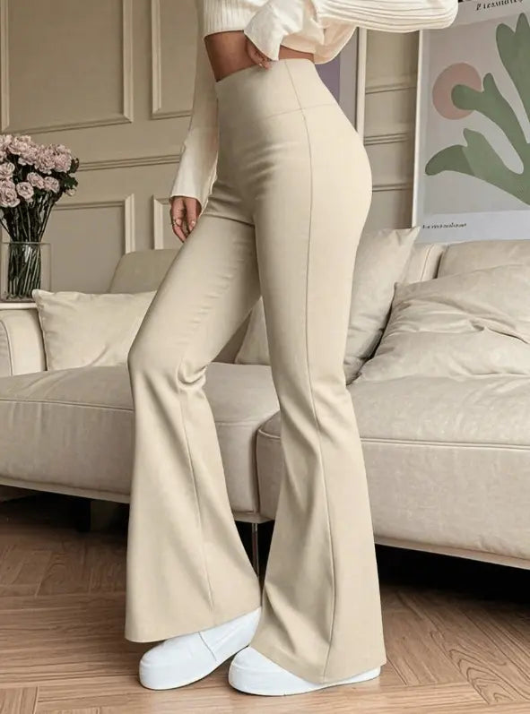 Pantalones acampanados de Spandex