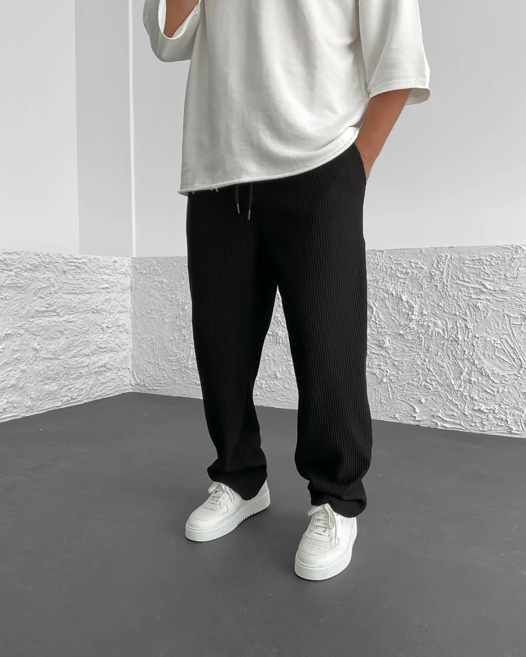 Pantalón Casual Acanalados de Hombre