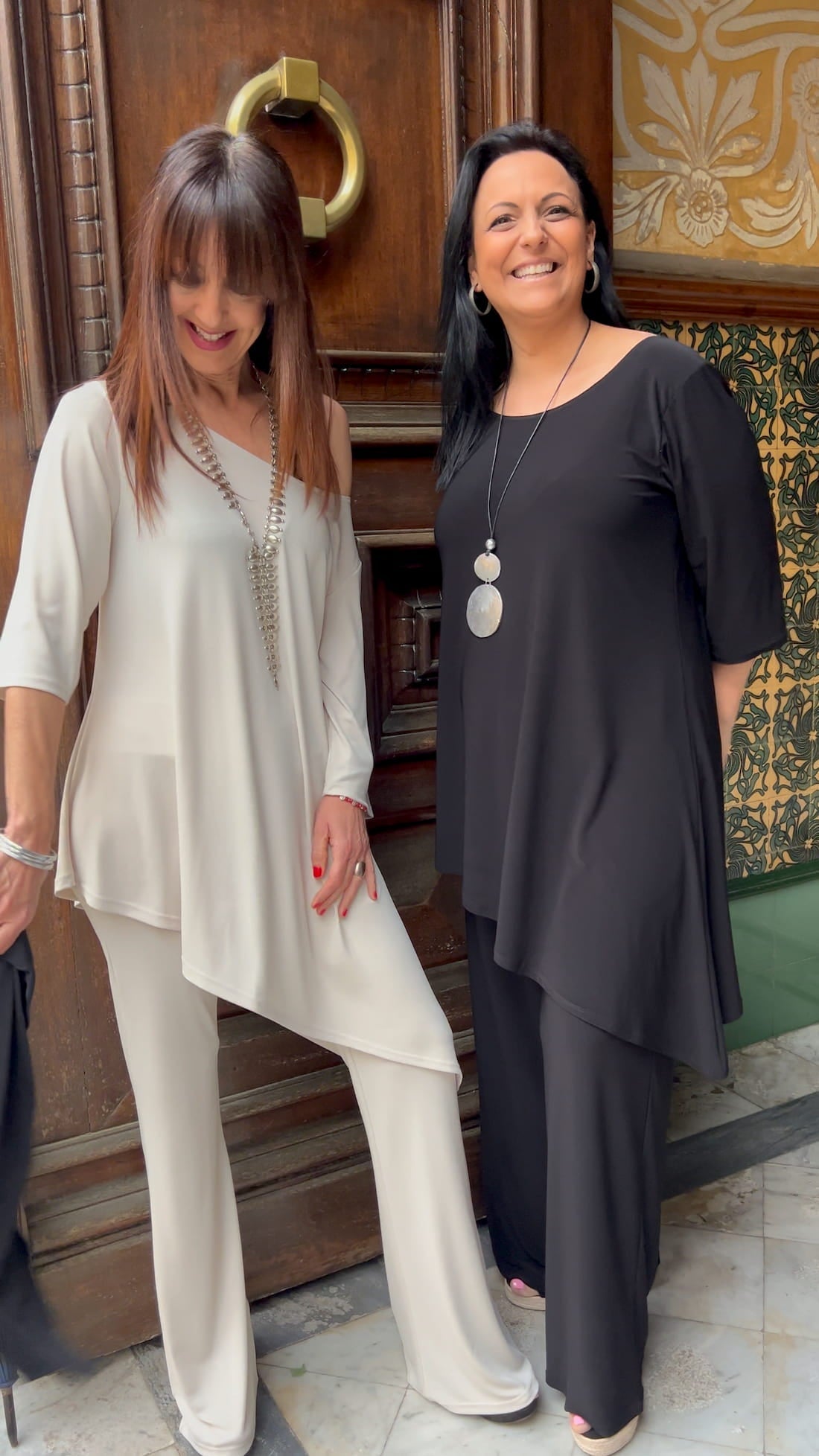 Blusa Asimétrica de punto