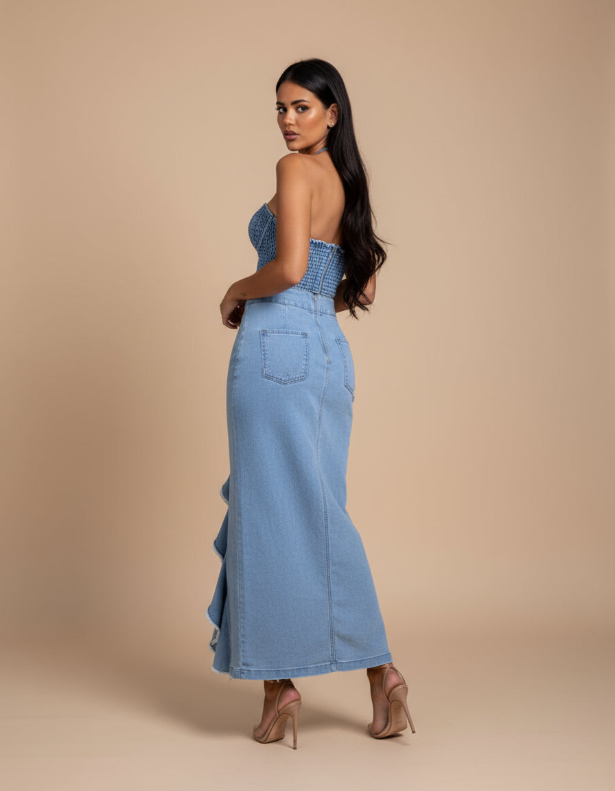 Conjunto de Denim Dilara