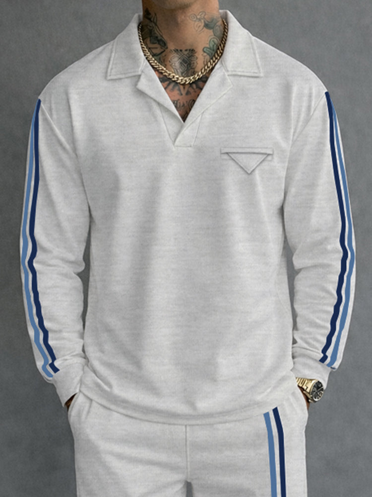 Conjunto Sport Rayas en Contraste