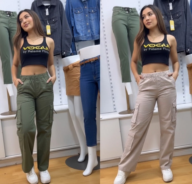 Pantalones Cómodos Cargo