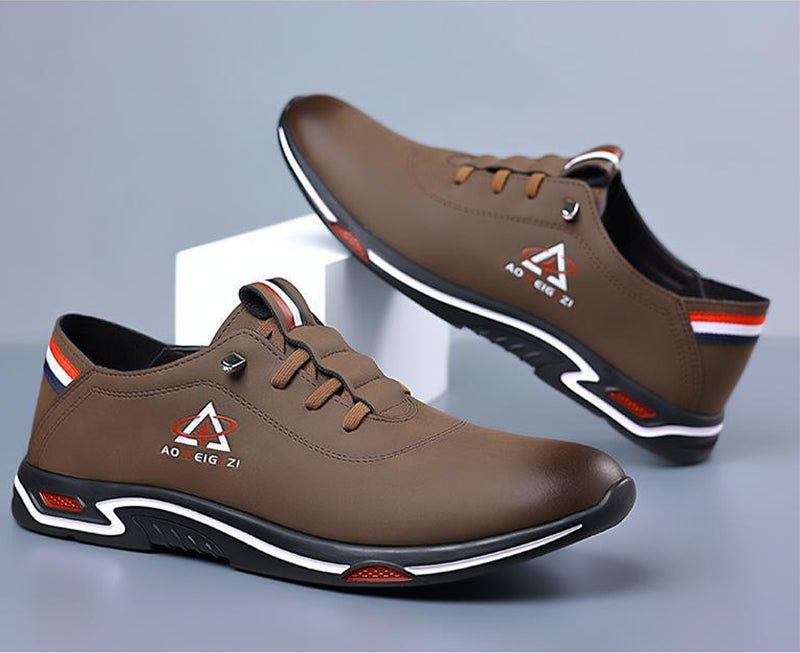 Zapatos casuales de cuero