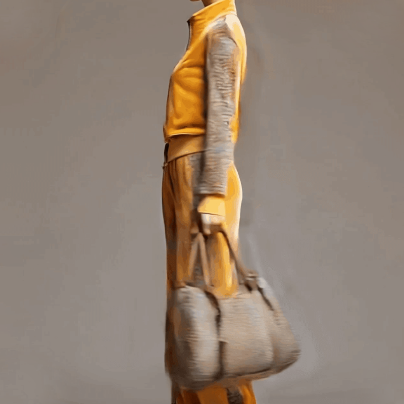 Chándal con estampado de leopardo