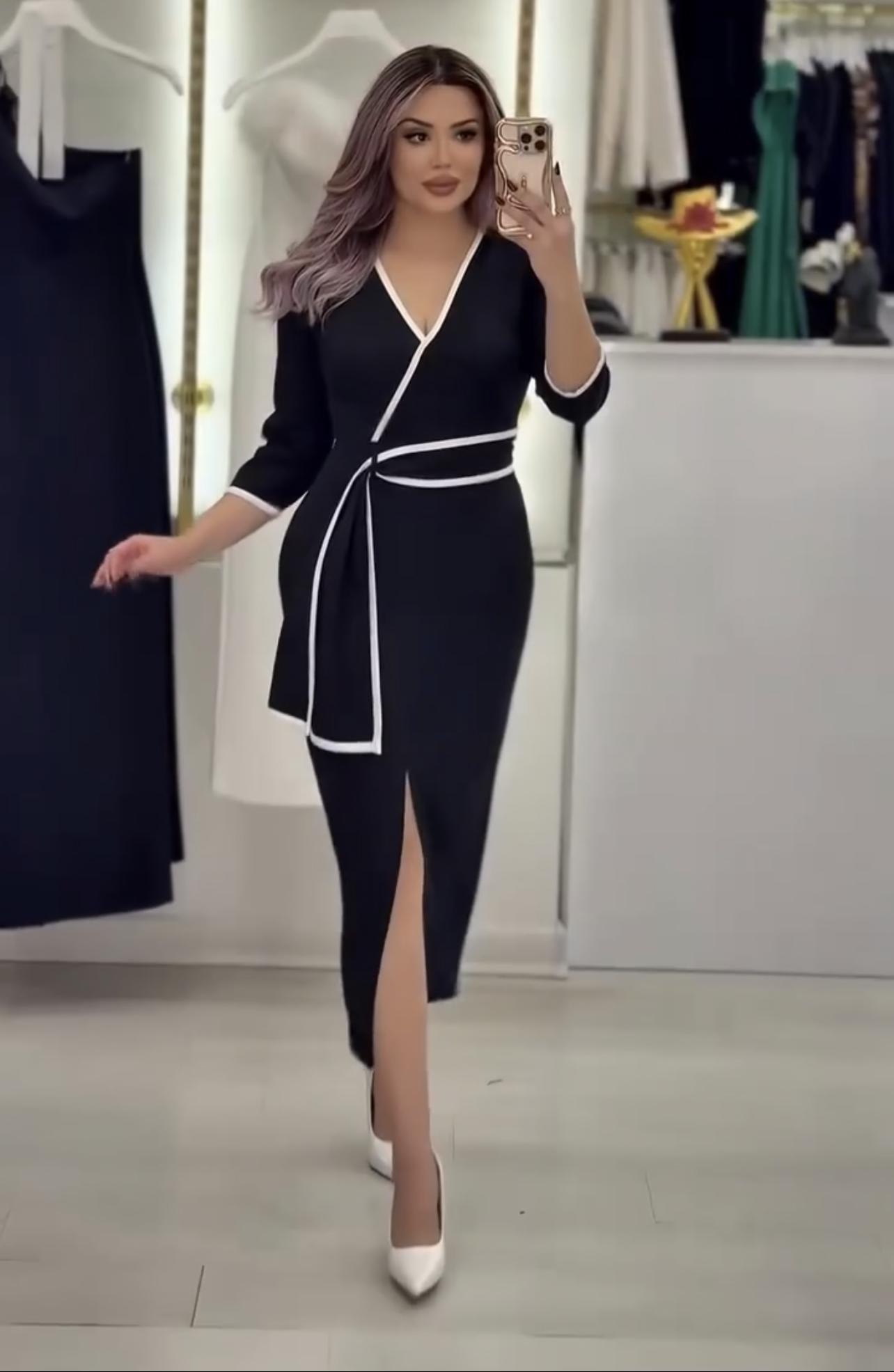 Conjunto Glam Monocromático