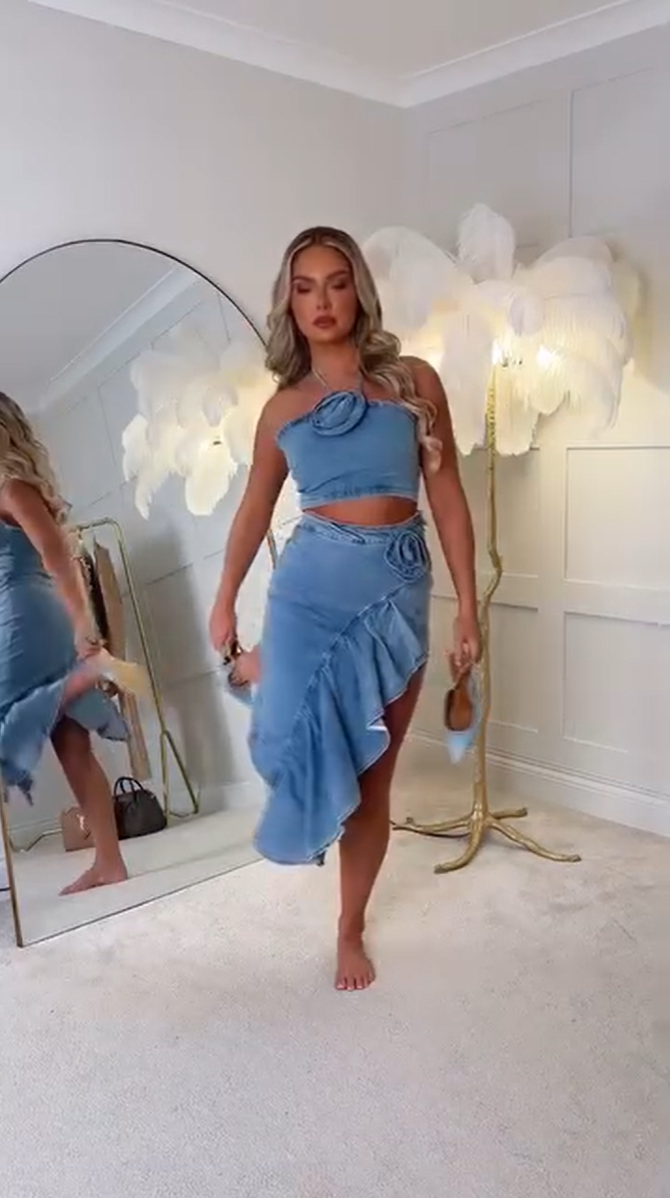 Conjunto de Denim Dilara