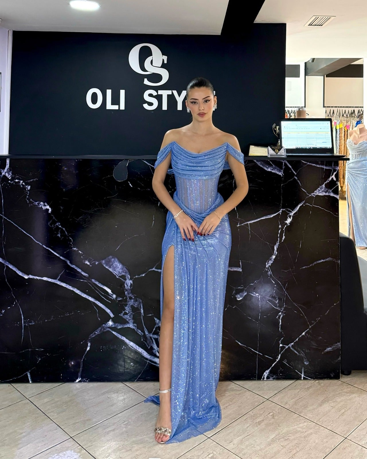 Vestido de coctel Elegante lara