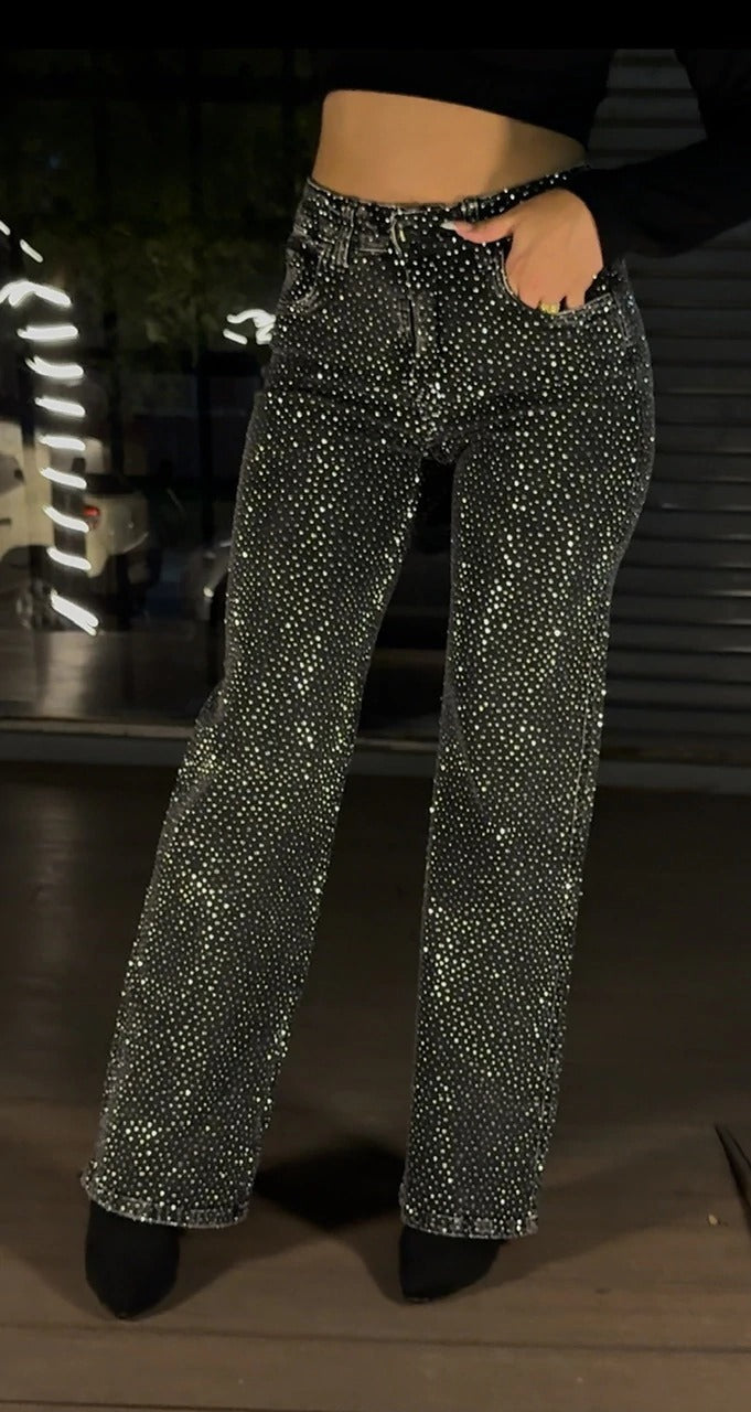 Vaqueros Fashon Diamante