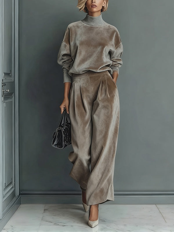 Conjunto Sendalla de Terciopelo