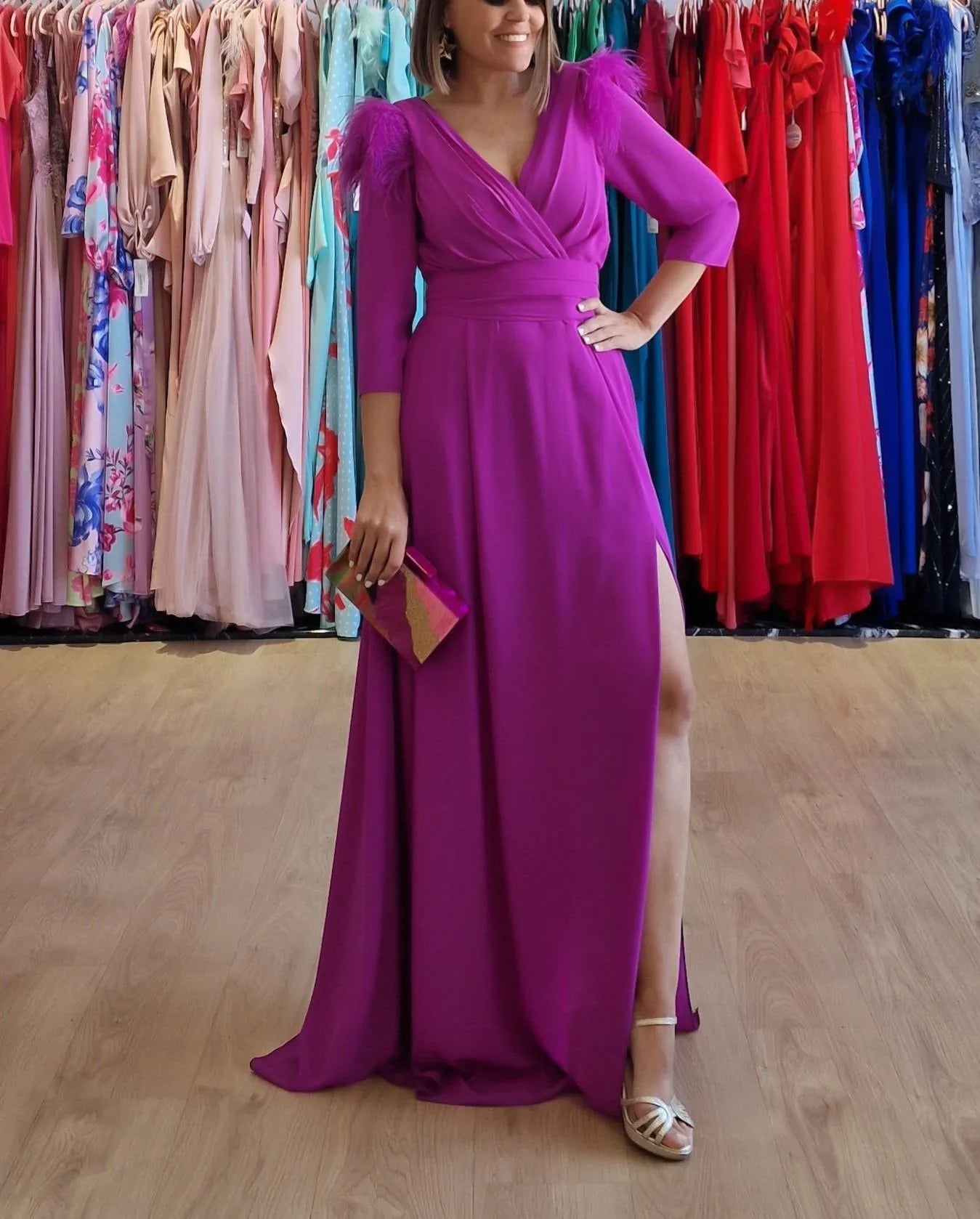 VESTIDO DE FIESTA CARMEN