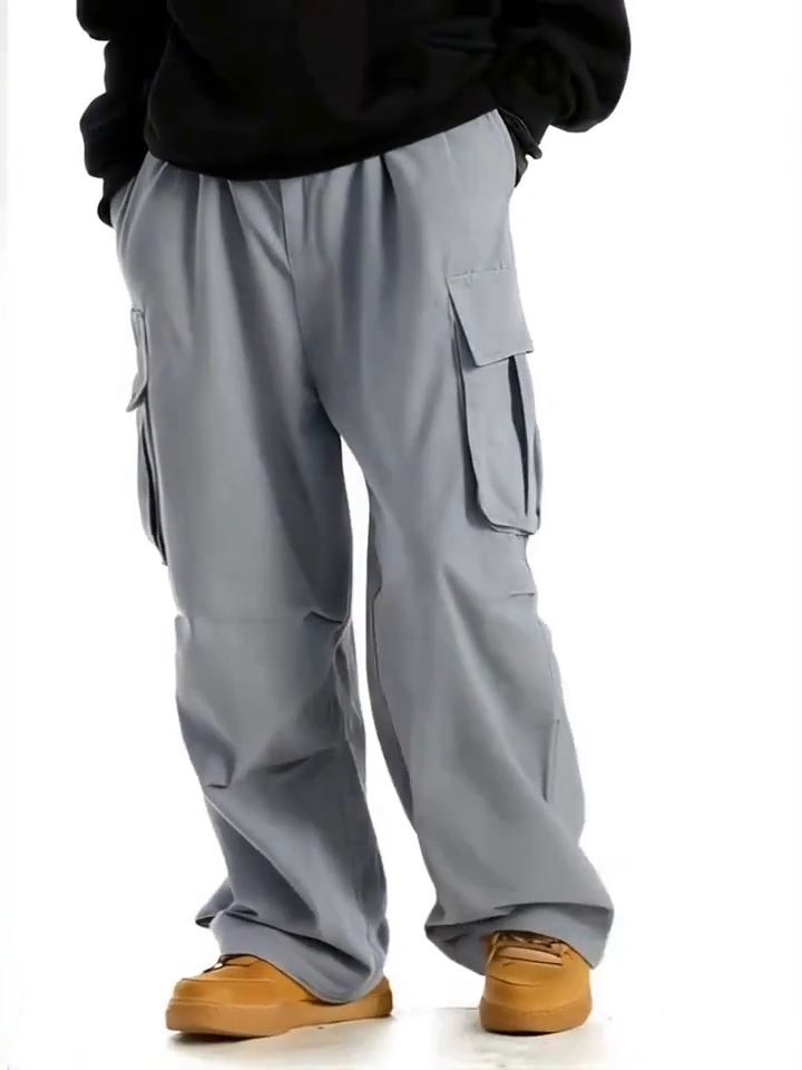 Pantalones Cargo Loose Fit
